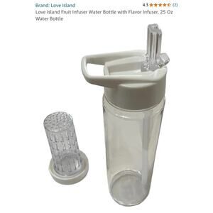Love Island Fruit Water Diffuser Water Bottle